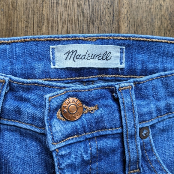 Madewell 11" High-Rise Skinny Jeans in Maricopa Wash - Picture 8 of 11